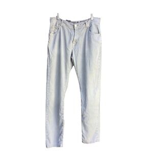 Kiton Napoli Gray Cotton Stretch Pants Italy Men's 33x32 Luxury Designer